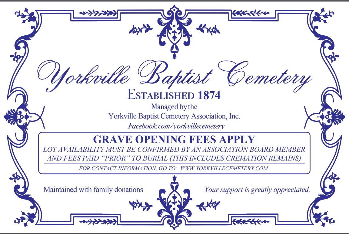 Yorkville Baptist Cemetery